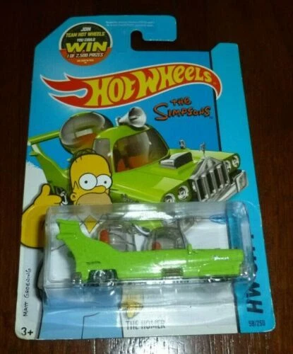 Los Simpsons Hot Wheels Niños Juguetes y pasatiempos