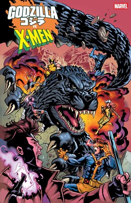 GODZILLA VS. X-MEN #1 1:25 CHRIS CAMPANA VARIANT MARVEL PRESALE 5/14/2025