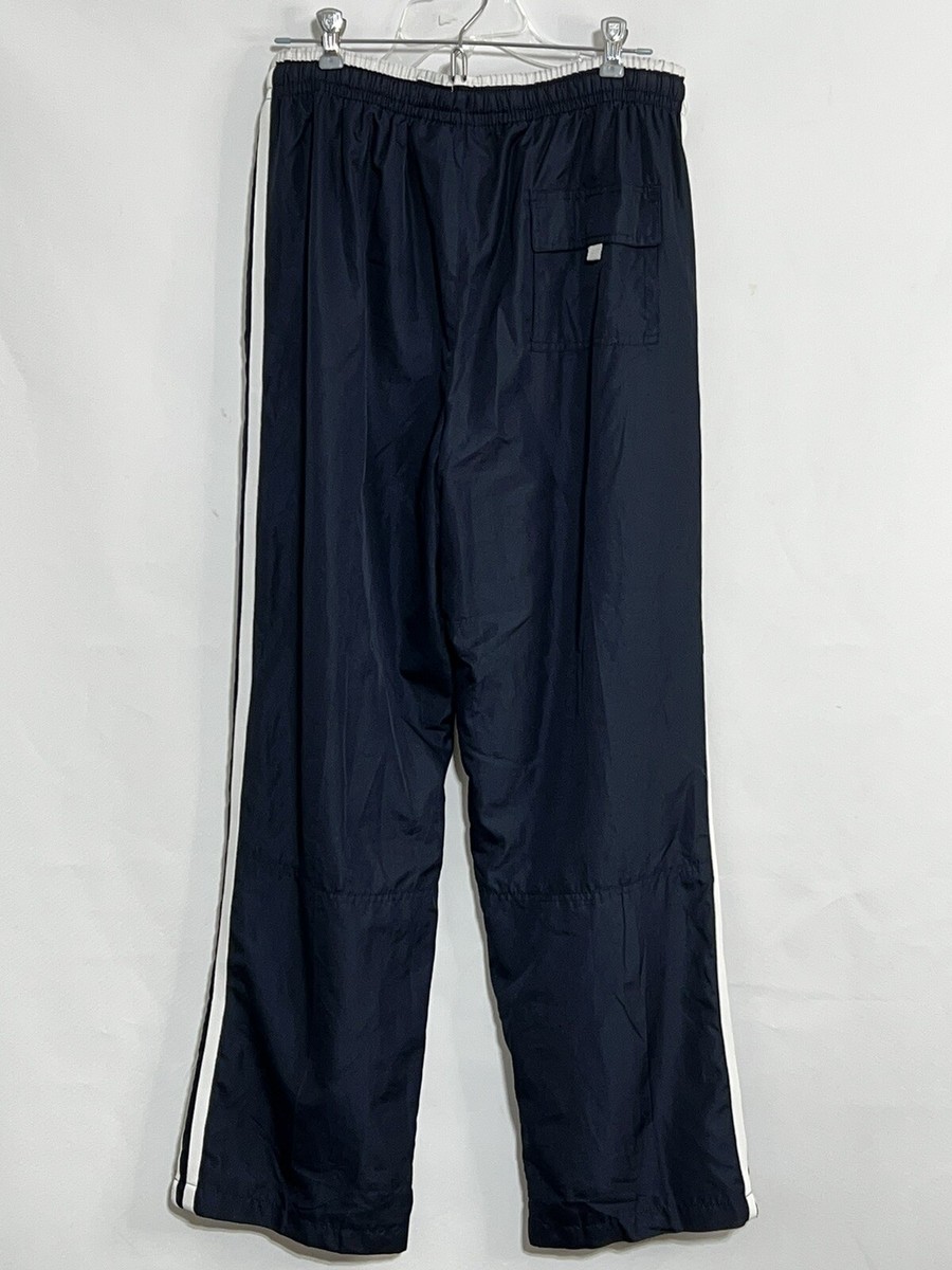 Vintage Starter Nylon Track Pants Men M 32/34 90's Navy Blue