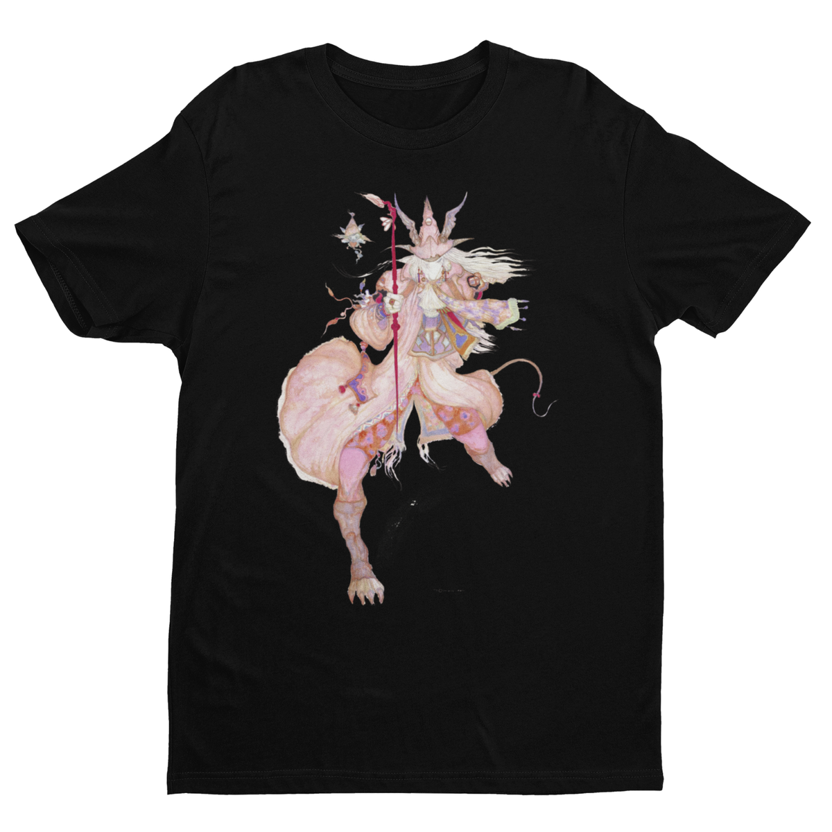 FF9 IX Freya Crescent Premium Unisex T-shirt Yoshitaka Amano Art