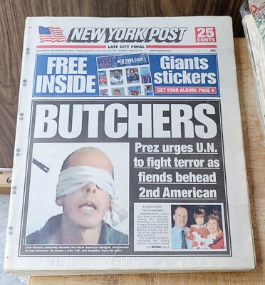 Paul McCartney Heather Mills & Beatrice Ny Post Newspaper Sept 22 2004