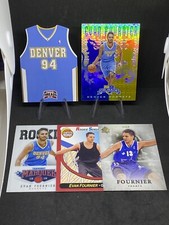 Evan Fournier 5 RC Lot 2012-13 NBA Nuggets Rookie Cards. Threads,Marquee