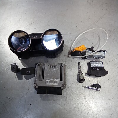 Audi TT Mk2 8J 2006-2014 CDAA TSFi Motorsteuergerät Schlosssatz Kit inkl. einem Schlüssel 8J0907115