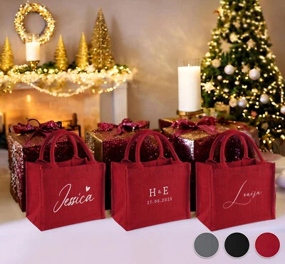 EVER SO PERSONAL Personalised Christmas Gift Bags, Luxury custom Gift Bags, Birthday Gift Bag