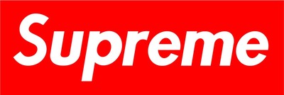 SUPREME LOGO DECAL 2.5