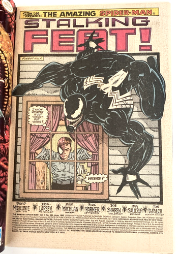 AMAZING SPIDER-MAN. NUMBER'S. 332 & 333. (2 ISSUE 1990 HIGH GRADE LOT) - Picture 5 of 11