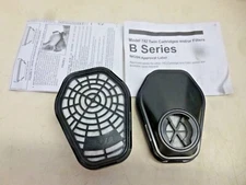 New SCOTT SAFETY Cartridge, NIOSH Rating Organic Vapor (OV), Black, 7422-BA1