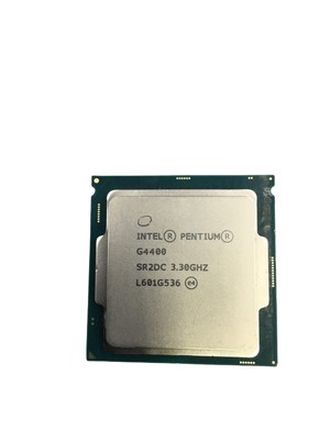 Processeur Intel Celeron G4400 - Socket LGA1151, 2 Cœurs 3.3 GHz, 3 Mo Cache, Occasion France