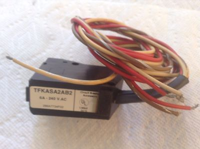 #ad GE TFKASA2AB2 AUXILIARY SWITCH 6AMP 240VAC SPDT F FRAME $299.99