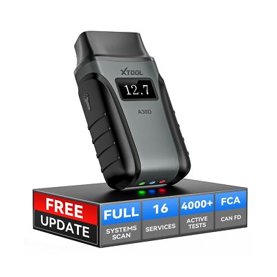 XTOOL Anyscan A30D OBD2 Scanner Wireless, Bidirectional Scan Tool with Lifeti...