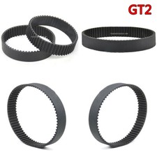 GT2 Timing Belt 6mm 10mm Width Power Drive Belt 98mm-1524mm Closed Rubber Belts