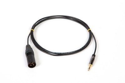 5 Ft Belden Quality 3.5mm TRS Male to XLR Male Stereo capture Cord Cable.
