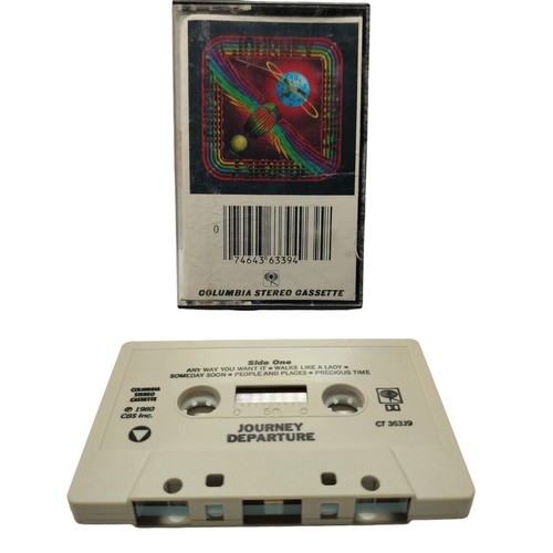 JOURNEY: DEPARTURE Cassette Tape Classic Rock 1980 Columbia CT 36339 - Picture 5 of 7