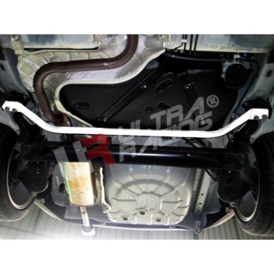 Mazda 2 DE 1.5 (2007) Ultra Racing Rear Lower Bar Brace 2 Points Solid Steel