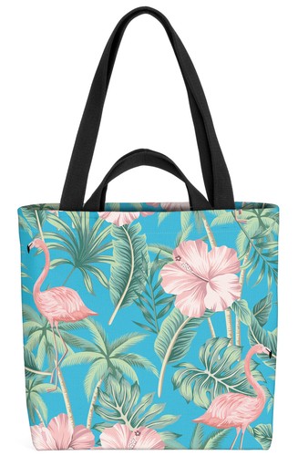 Draeger Paris Baumwollbeutel – Bunt Bedruckt Mit Hibiskus-Muster, 21 X 12 Cm – Beauty-Tasche & Organizer