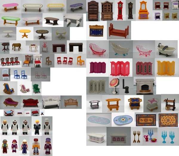 PLAYMOBIL Figura Selección: Criada Nostalgia Muebles Casa de Muñecas Planta Accesorios