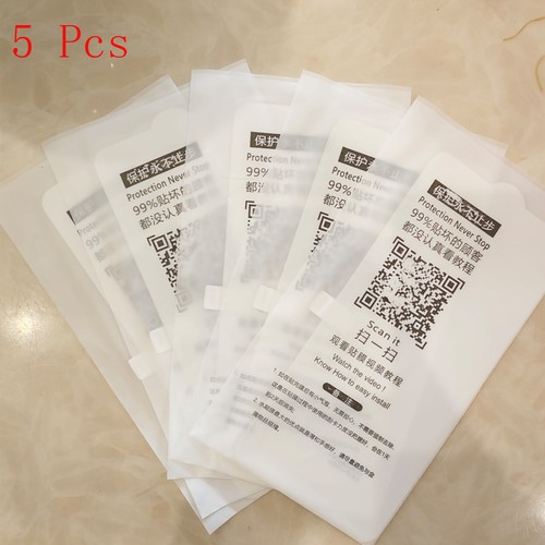 For Nothing CMF Phone 2 Pro, 5x Soft Hydrogel Films Shockproof Screen Protector - 第 10/10 張圖片