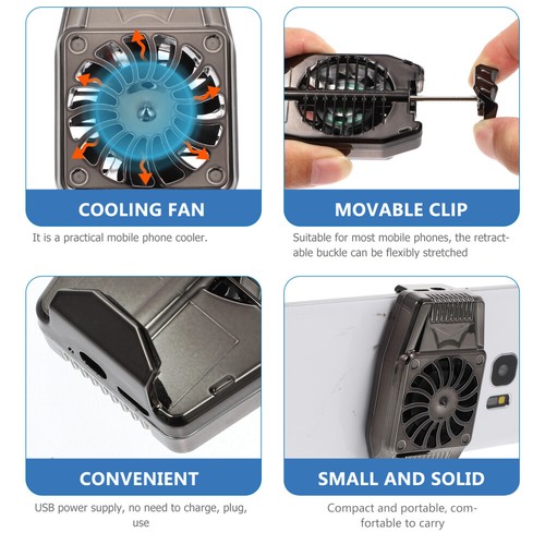 Phone Gaming Radiator Phone Cooler Mobile Phone Cooling Radiator - 第 8/12 張圖片