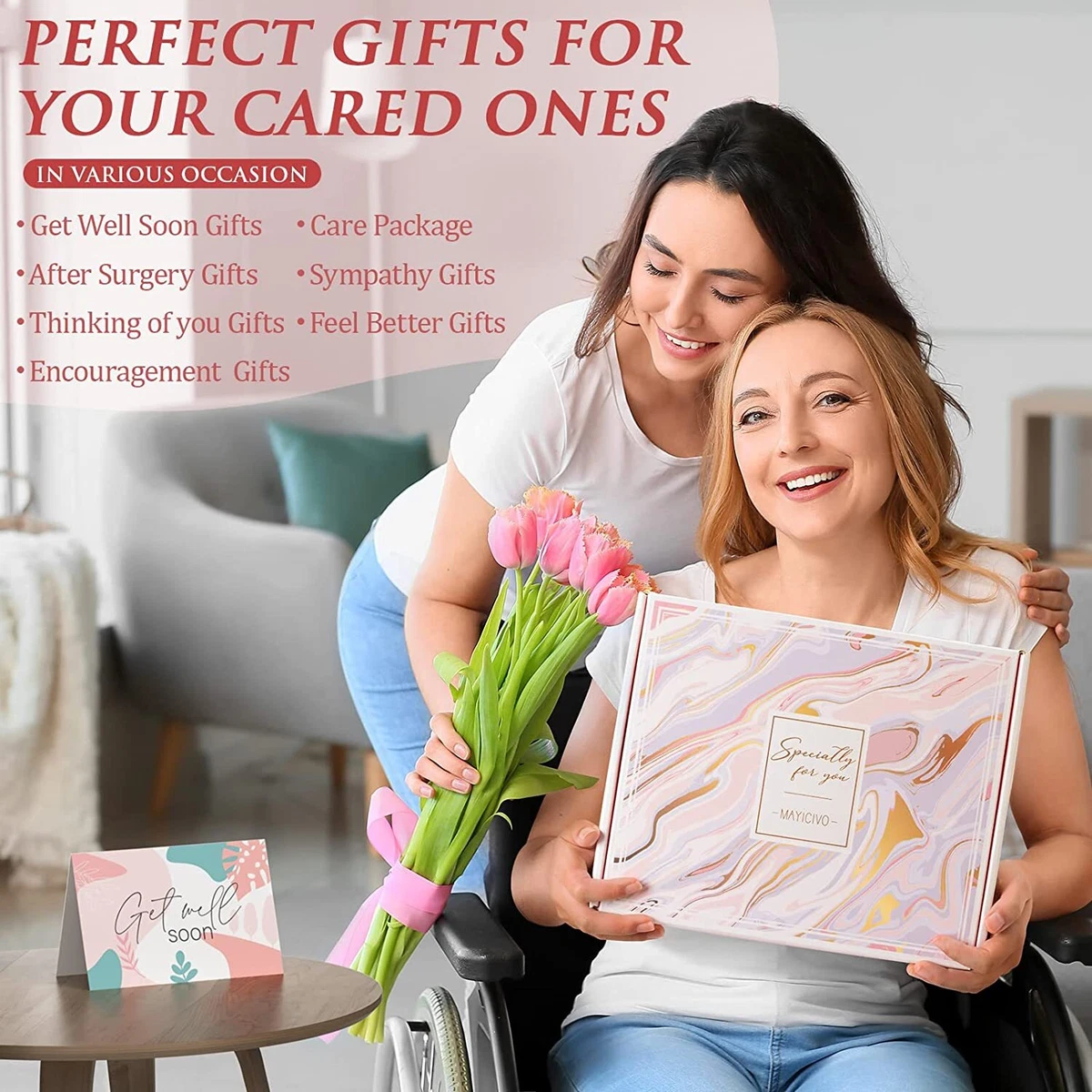 PERFECT CARE PACKAGE FOR WOMEN RELAXING SPA GIFTS FOR SPECIAL LADY Birthday  Gift