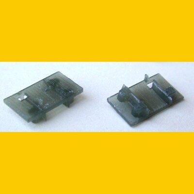 TIE PLATE  CODE 125  O Scale  Quantity 100  Resin print. Tie Plates