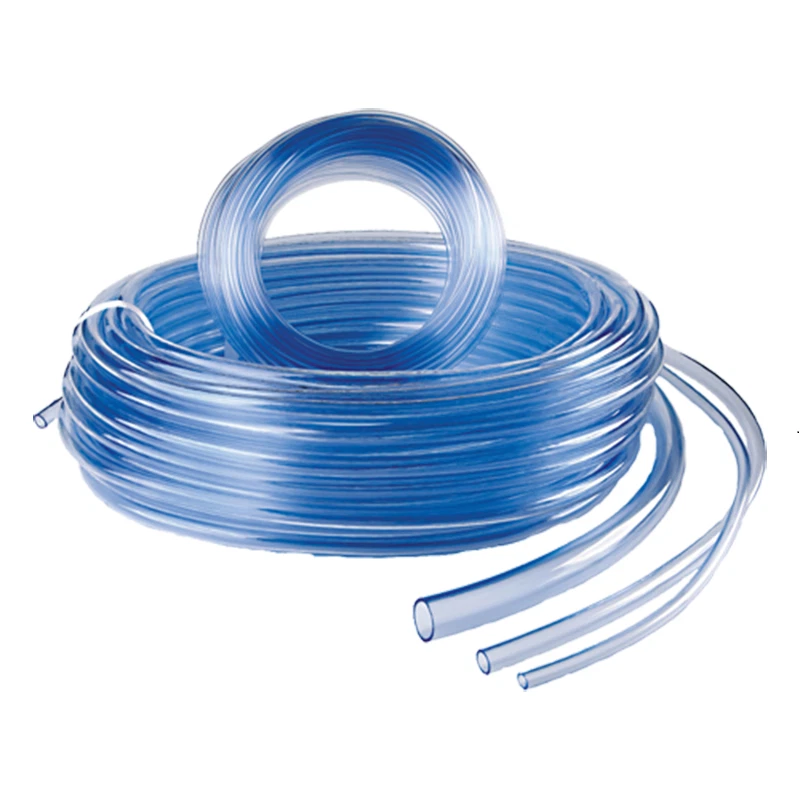 AQUAFORTE Meterware Klarer PVC Schlauch, Lebensmittelechter Luftschlauch Ø 4 bis 25mm