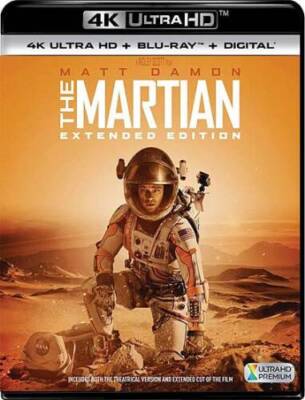 The Martian: Extended Edition (4K Ultra-HD Blu-ray) - Blu-ray - GOOD