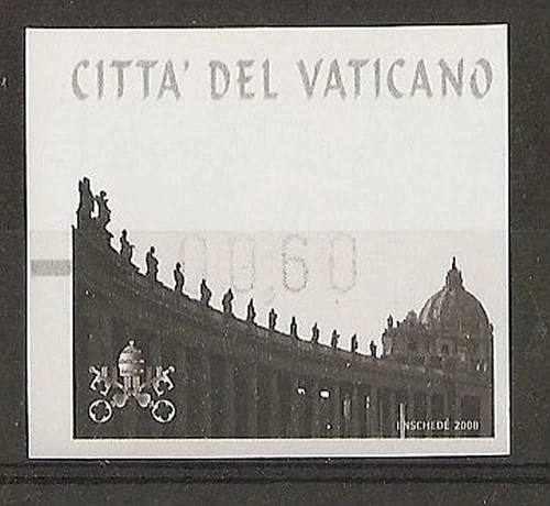 2008 VATICAN AUTOMATIC SAN PIETRO 0.60 MNH ** - ED