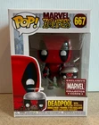 FUNKO POP VINYL #667 -- Deadpool With Headpool -- Marvel Collector Corps