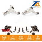 Kit Bras Inférieur de Commande de Suspension Avant et Rotules pour Volvo S60 V70 FWD