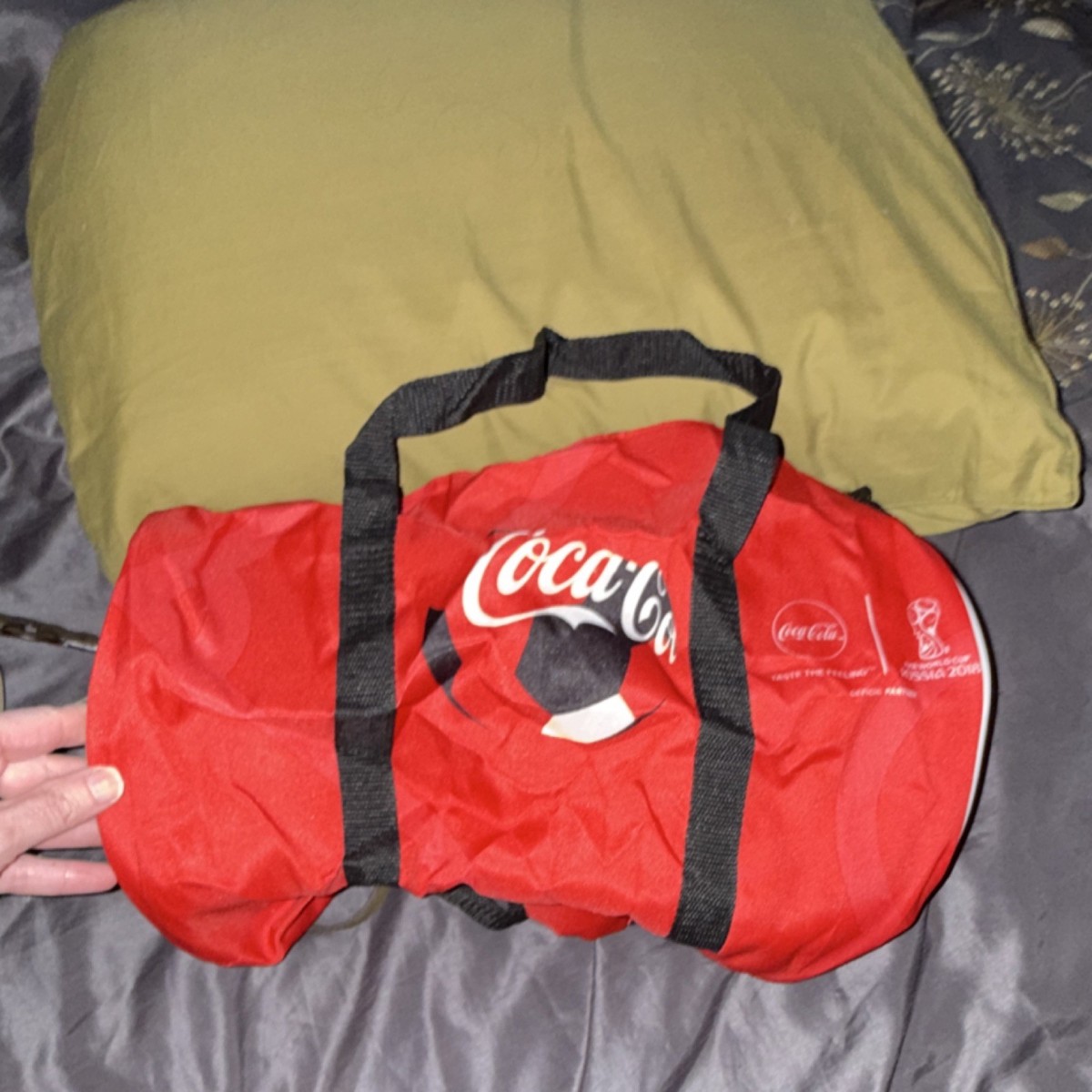 Coca-Cola FIFA World Cup Russia 2018 Red Sports Bag Original Soda