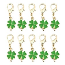 Functional Alloy Clovers Charm Keychain Holder For Bag Or Personal Decoration
