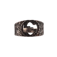 Gucci Interlocking G Paisley Sterling Silver ...