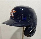Astros Game Used Helmet  Worn Issued 7 1/4 Right Handed Navy MLB Authenticated — photo 3