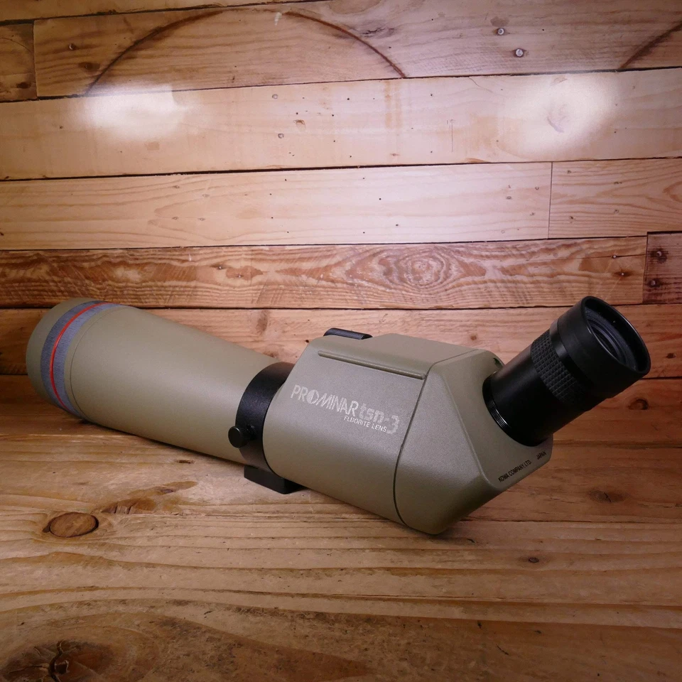 Gebrauchtes Kowa TSN-3 Prominar Fluorit 77mm Zielfernrohr mit 30x breitem Okular & Koffer - Bild 4 von 4