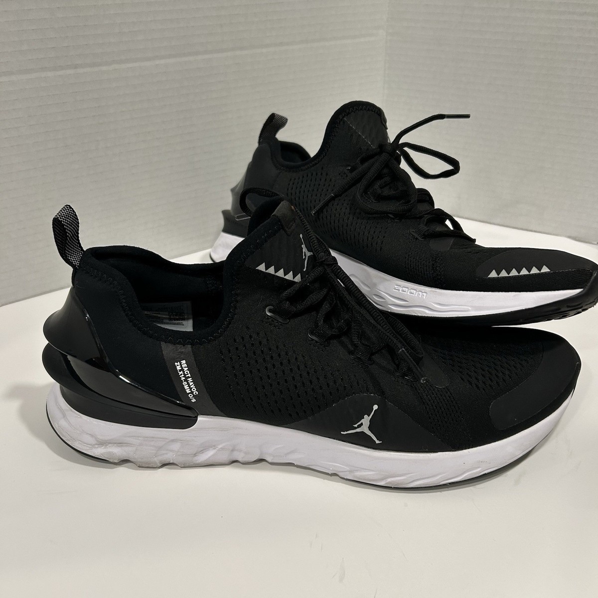 Size Air Jordan React Havoc Black for sale online