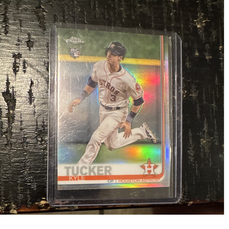 Topps 2019 Chrome Kyle Tucker Houston Astros RC Refractor Base Set #39