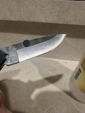 VINTAGE 6 DOT CASE XX USA BLACK TRI FOLD FUNNY FOLDER SAFETY POCKET KNIFE KNIVES