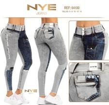 NYE JEANS COLOMBIANOS COLOMBIAN PUSH UP JEANS LEVANTA COLA BUTT LIFT