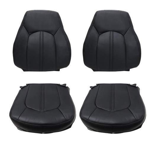 For Cadillac CTS 2008-2013 4PCS Driver & Passenger Leather Seat Cover Part - Picture 6 of 17