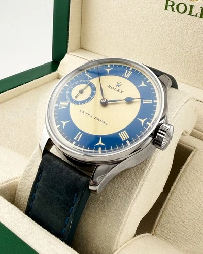 BEAUTIFUL VINTAGE ROLEX LEVER MOVEMENT IN A NEW QUALITY CASE, FULLY SERVICED.