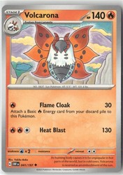 Volcarona 041/197 Obsidian Flames Uncommon