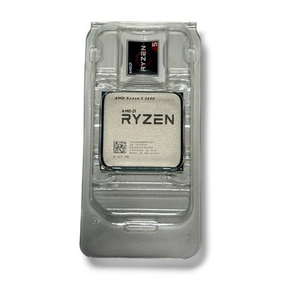 AMD Ryzen 5 2600 CPU 3.4GHz 6-Core 12-Thread AM4 YD2600BBM6IAF