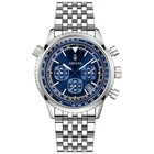 luxury Pilot/Aviator Mens multi-functional Watch Alloy Quartz Gift free shipping