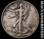 1937-S Silver Walking Liberty Half Dollar - Semi-key  Better Date  #K1769
