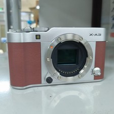 Excellent Fujifilm X-A3 24.2MP Digital Mirrorless Camera Body Brown w/ Charger