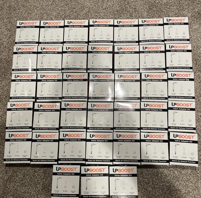 38 Pc UPBOOST Valve Adapter Kit Quick Air Release Hose Tire Inflators 30 Inch