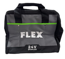 Flex 24v Power Tool Storage Bag with Zipper and Handles 12" x 10" x 10"