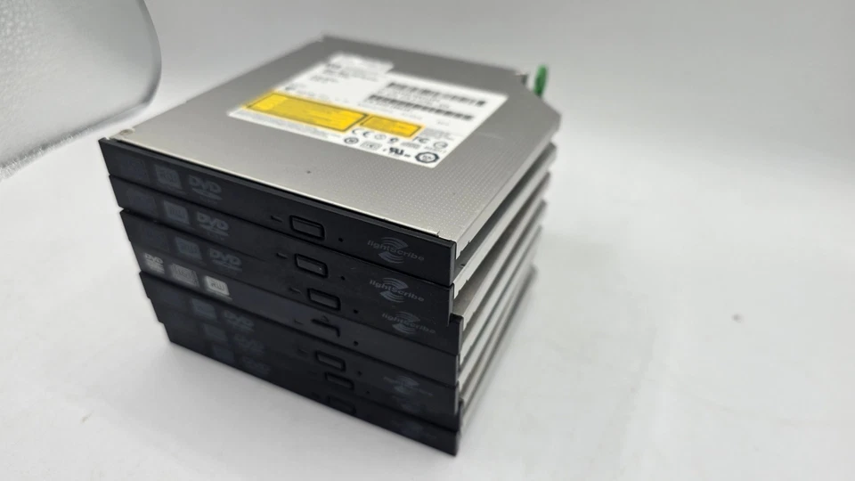 Lote de 5 Grabadoras Múltiples Grabadoras DVD Delgadas Dell SATA GT30L 574285-5C0 Genuinas OEM Foto 3 de 4