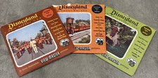 Vintage Disneyland View-Master Reel Lot Main Street, Frontierland, Adventureland