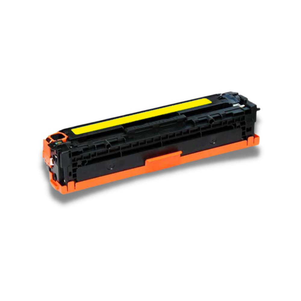 Toner compatible HP 304A jaune pour retrouver des couleurs vives sur imprimante laser